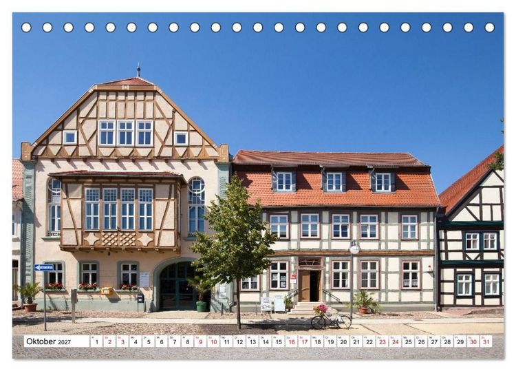 Produktbild: Elbetal Nord - Radland Deutschland (Tischkalender 2027 DIN A5 quer), CALVENDO Monatskalender