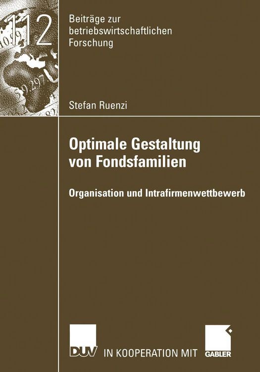 Produktbild: Optimale Gestaltung von Fondsfamilien