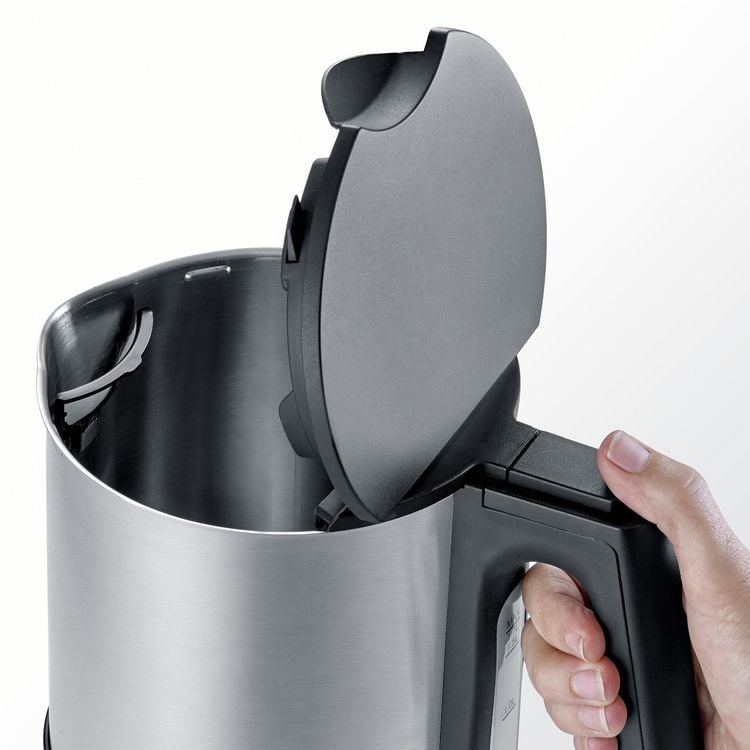 Produktbild: Severin 3409 Wasserkocher schnurlos Edelstahl (geb&uuml;rstet) Fassungsverm&ouml;gen: 1.7 l