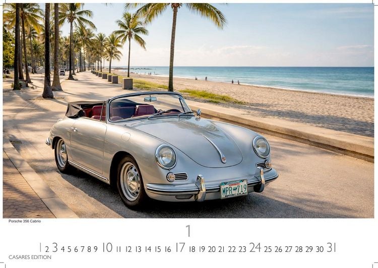 Produktbild: German Classic Cars Kalender 2027 &ndash; Wandkalender | Fotokalender Oldtimer 24x35 cm - deutsche Oldtimer - Meisterwerke deutscher Automobilgeschichte