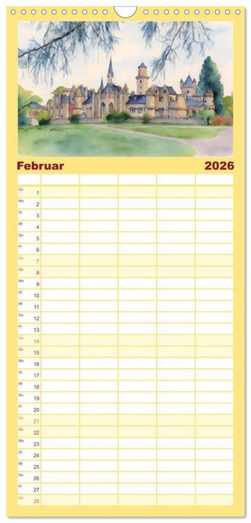 Produktbild: Familienplaner 2026 - DOCUMENTA-Stadt Kassel mit 5 Spalten (Wandkalender, 21 x 45 cm) CALVENDO