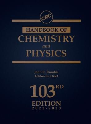 Produktbild: CRC Handbook of Chemistry and Physics
