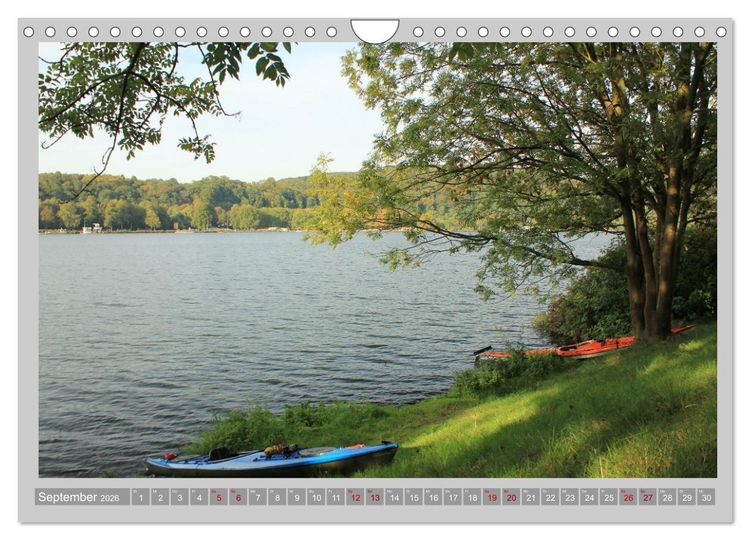 Produktbild: Baldeneysee - Oase der Ruhe (Wandkalender 2026 DIN A4 quer), CALVENDO Monatskalender