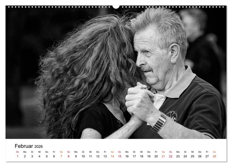 Produktbild: Tango Argentino - Paare beim Tanz auf &ouml;ffentlichen Pl&auml;tzen (Wandkalender 2026 DIN A2 quer), CALVENDO Monatskalender