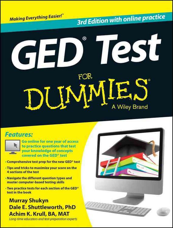 Produktbild: GED Test For Dummies
