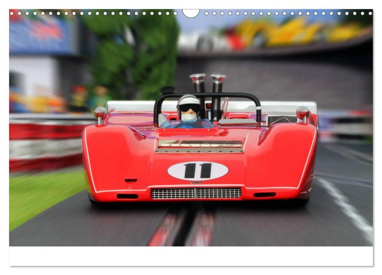 Produktbild: Motorsport in 1/32 (Wandkalender 2025 DIN A3 quer), CALVENDO Monatskalender