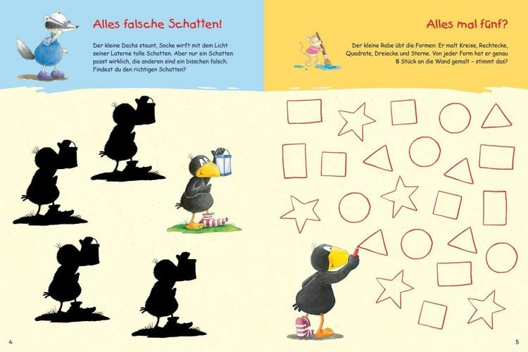 Produktbild: Der kleine Rabe Socke: Fehler finden mit dem kleinen Raben Socke
