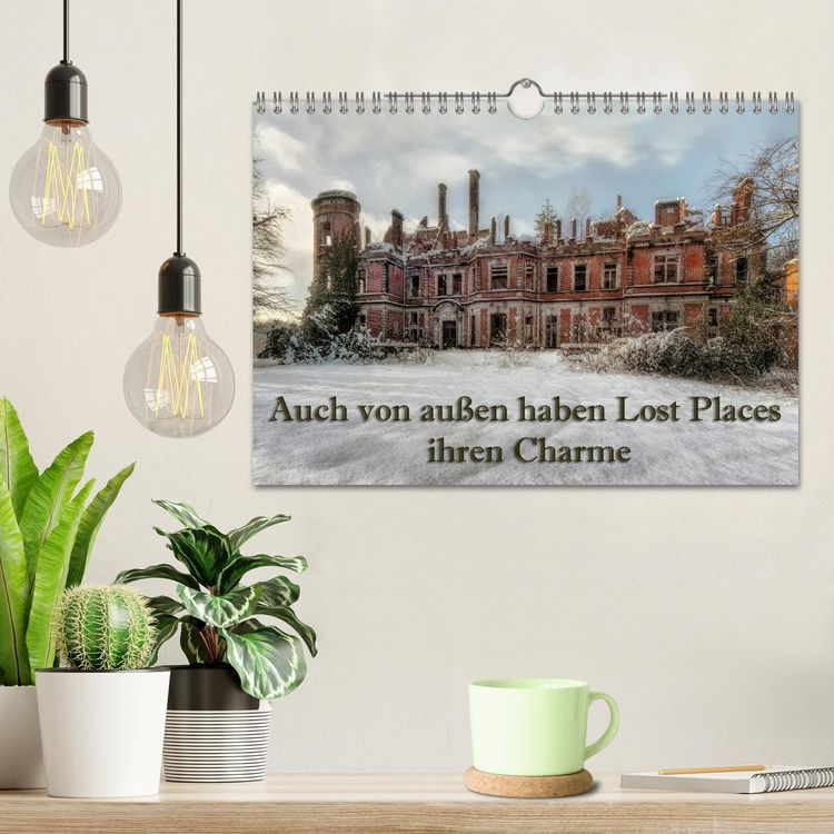 Produktbild: Auch von au&szlig;en haben Lost Places ihren Charme (Wandkalender 2026 DIN A4 quer), CALVENDO Monatskalender
