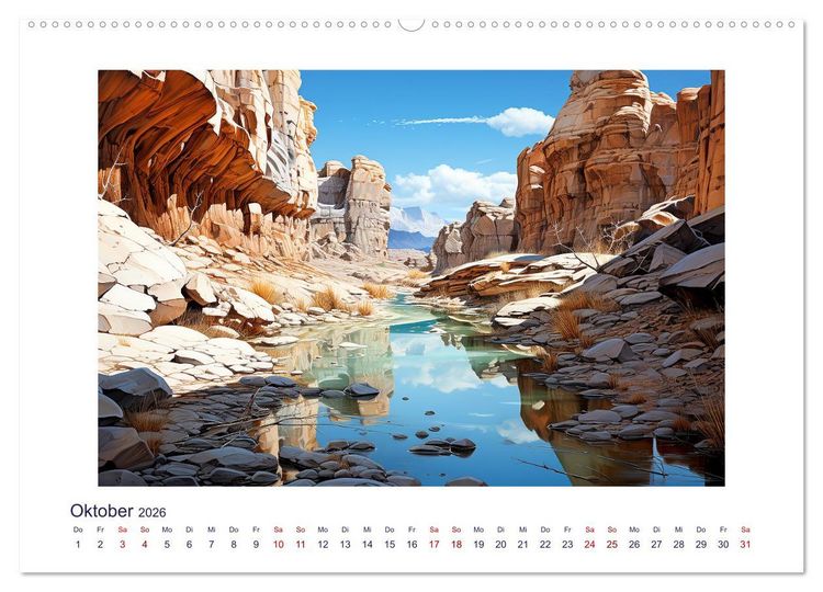 Produktbild: Die Karawane zieht weiter (Wandkalender 2026 DIN A2 quer), CALVENDO Monatskalender