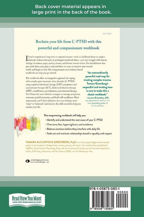 Produktbild: The Complex PTSD Coping Skills Workbook