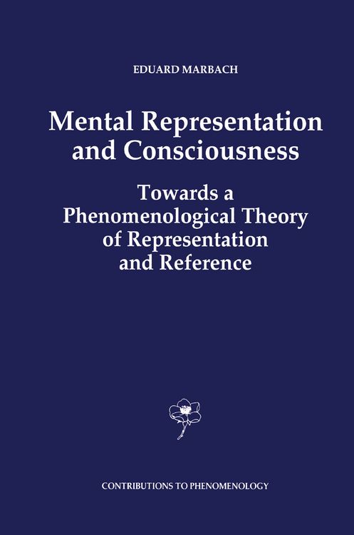 Produktbild: Mental Representation and Consciousness