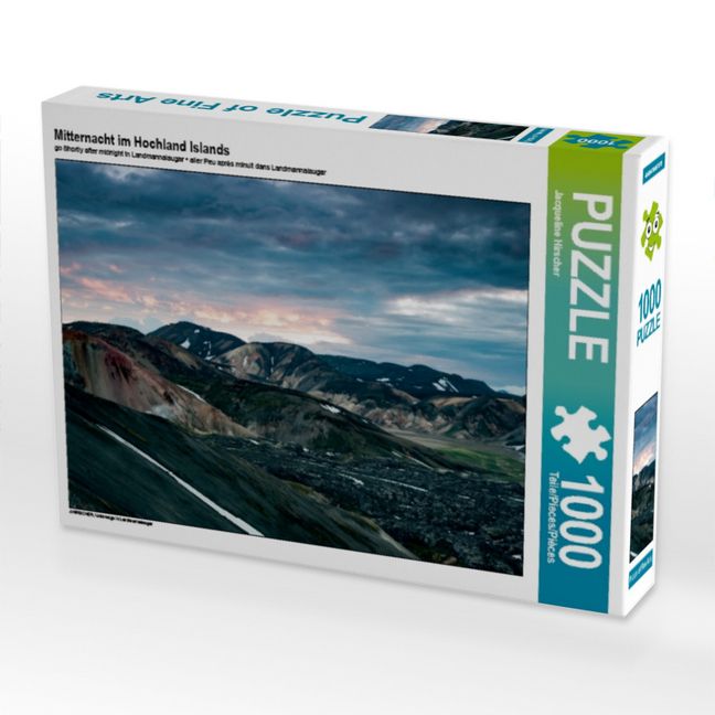 Produktbild: Mitternacht im Hochland Islands (Puzzle)