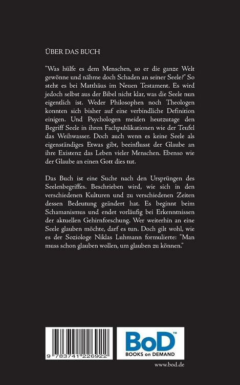 Produktbild: Die sezierte Seele