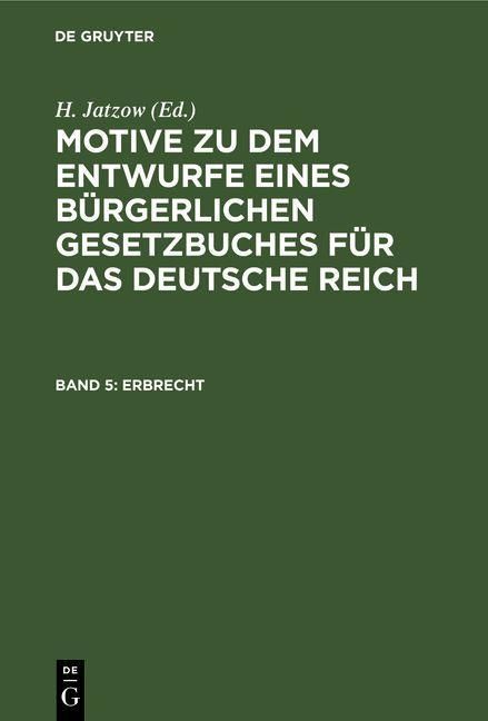 Produktbild: Erbrecht