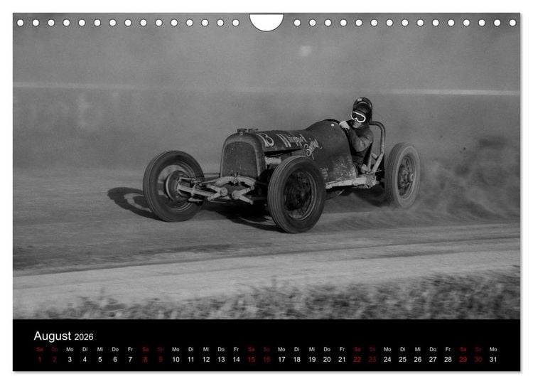 Produktbild: Dirt Track Races (Wandkalender 2026 DIN A4 quer), CALVENDO Monatskalender