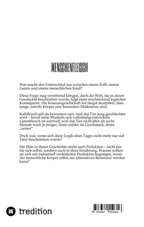 Produktbild: Menschenfleisch