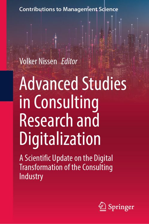 Produktbild: Advanced Studies in Consulting Research and Digitalization
