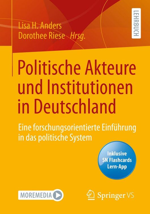 Produktbild: Politische Akteure und Institutionen in Deutschland