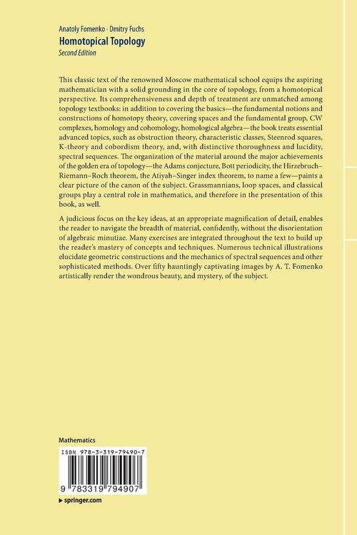 Produktbild: Homotopical Topology