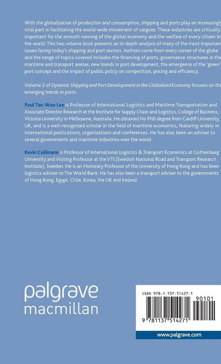 Produktbild: Dynamic Shipping and Port Development in the Globalized Economy
