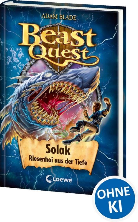 Produktbild: Beast Quest (Band 67) - Solak, Riesenhai aus der Tiefe