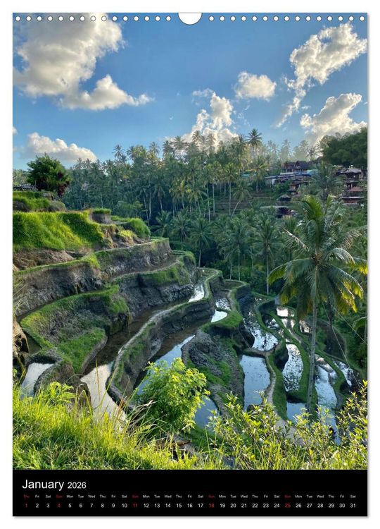 Produktbild: Mysterious Bali (Wall Calendar 2026 DIN A3 portrait), CALVENDO 12 Month Wall Calendar