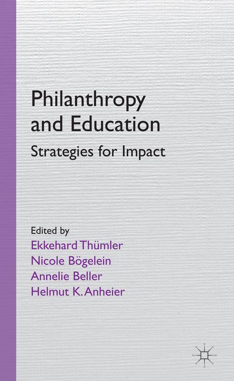 Produktbild: Philanthropy and Education