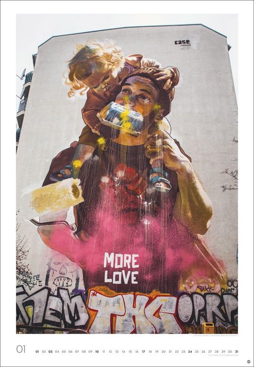 Produktbild: Streetart Posterkalender 2027