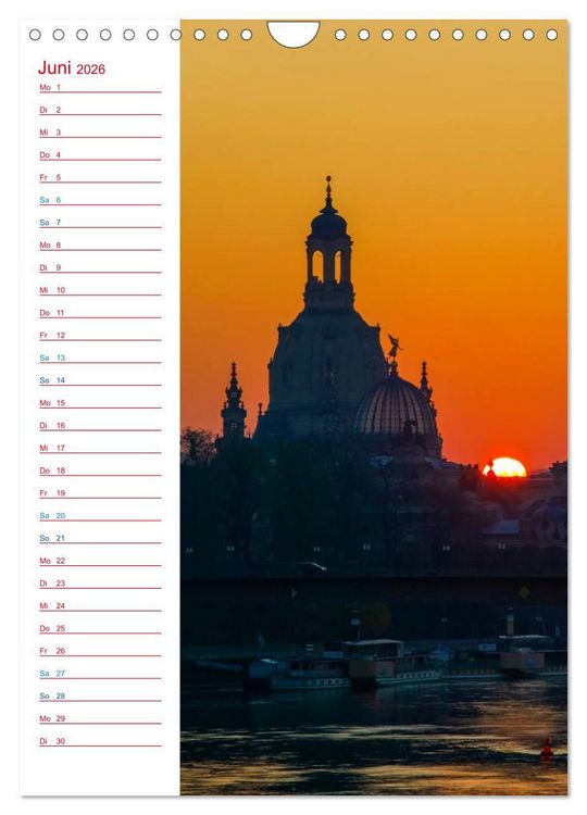 Produktbild: Frauenkirche Dresden (Wandkalender 2026 DIN A4 hoch), CALVENDO Monatskalender