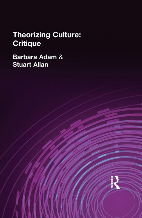 Produktbild: Theorizing Culture: Critique