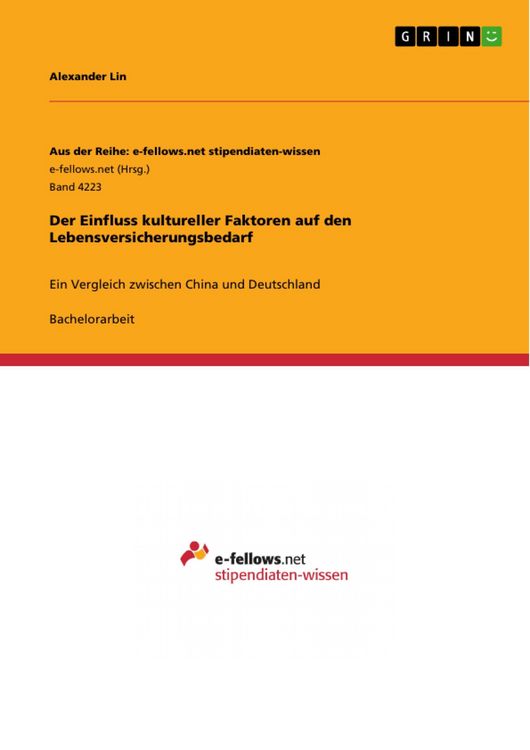 Produktbild: Der Einfluss kultureller Faktoren auf den Lebensversicherungsbedarf