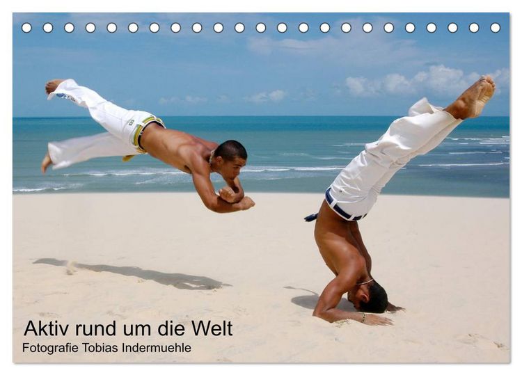 Produktbild: Aktiv rund um die Welt (Tischkalender 2026 DIN A5 quer), CALVENDO Monatskalender