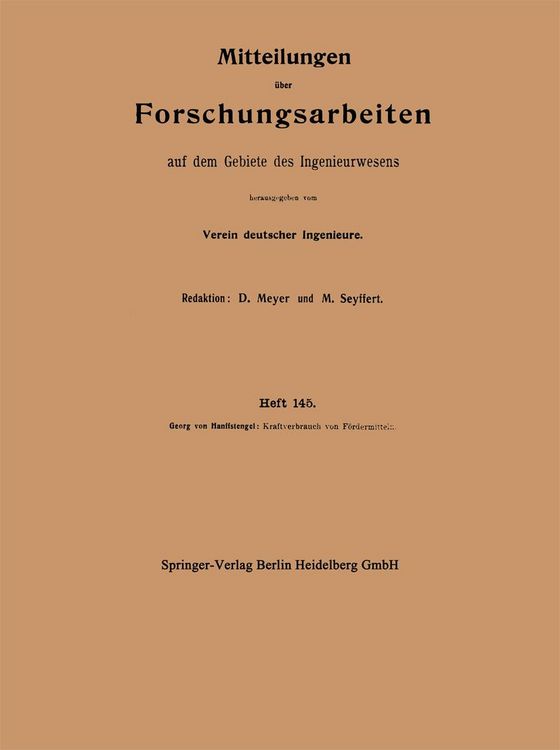Produktbild: Kraftverbrauch von F&ouml;rdermitteln