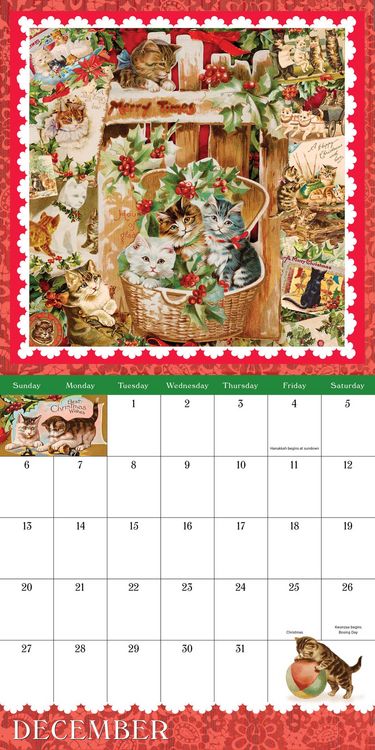 Produktbild: Cynthia Hart's Victoriana Cats Mini Wall Calendar 2026
