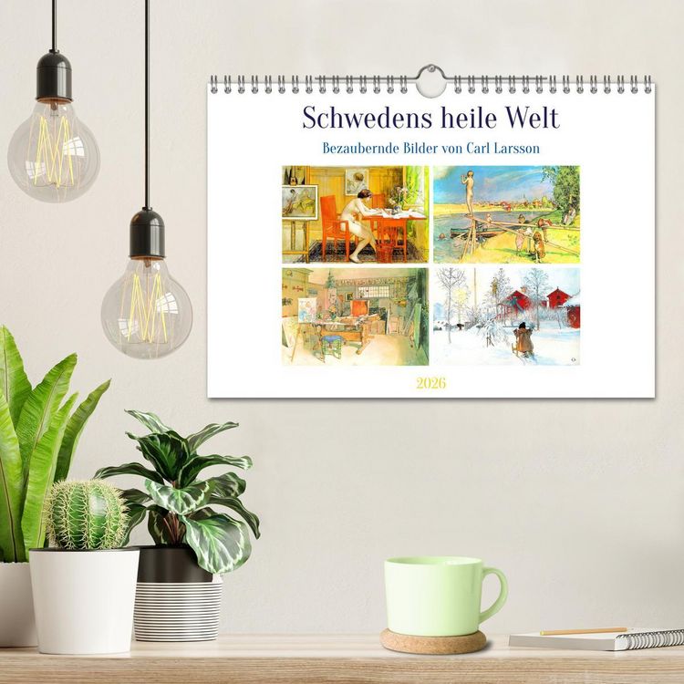 Produktbild: Schwedens heile Welt (Wandkalender 2026 DIN A4 quer), CALVENDO Monatskalender