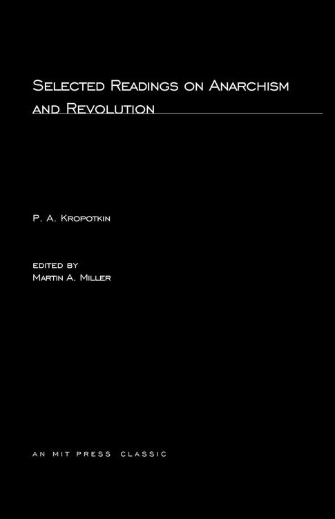 Produktbild: Selected Writings on Anarchism and Revolution