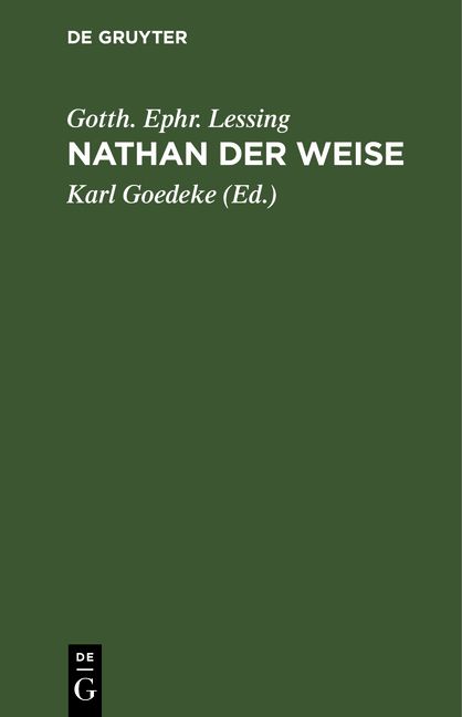 Produktbild: Nathan der Weise