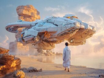 Produktbild: CALVENDO Puzzle Science-Fiction ohne Grenzen | 1000 Teile Lege-Gr&ouml;&szlig;e 64x48cm Foto-Puzzle f&uuml;r gl&uuml;ckliche Stunden