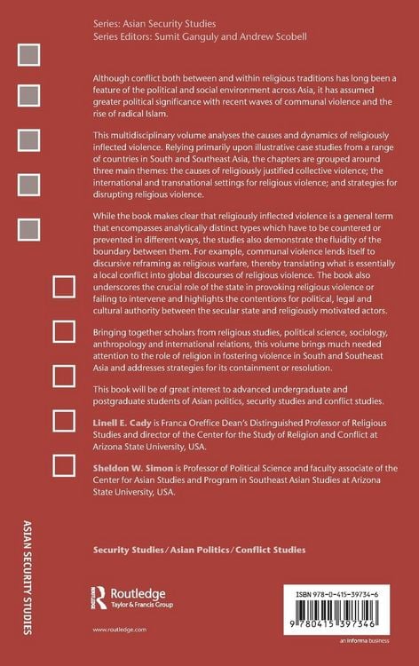 Produktbild: Religion and Conflict in South and Southeast Asia