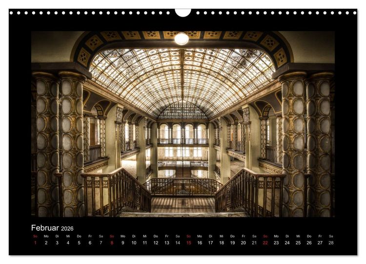 Produktbild: Lost Places - verlassene Orte vergangener Glanz (Wandkalender 2026 DIN A3 quer), CALVENDO Monatskalender
