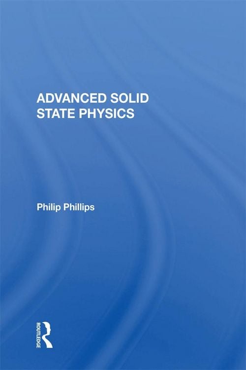 Produktbild: Advanced Solid State Physics