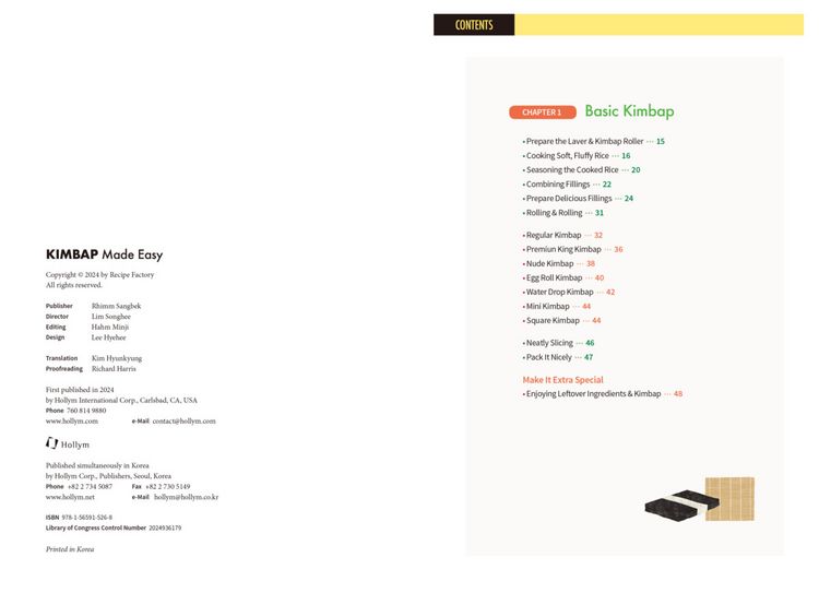 Produktbild: Kimbap Made Easy