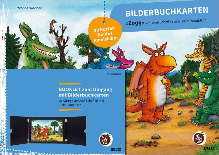 Produktbild: Bilderbuchkarten &raquo;Zogg&laquo; von Axel Scheffler und Julia Donaldson
