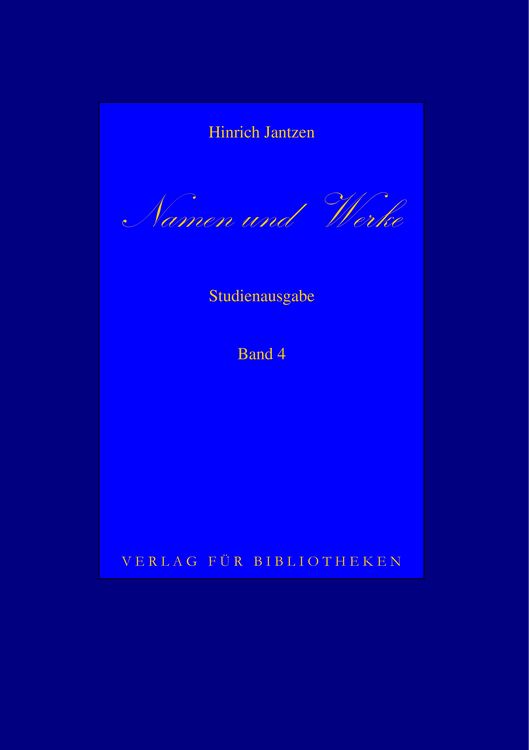 Produktbild: Namen und Werke 4
