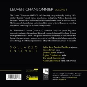 Produktbild: The Leuven Chansonnier Vol.1