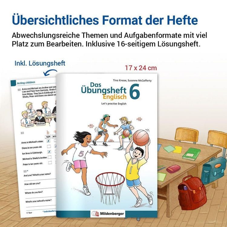 Produktbild: Das &Uuml;bungsheft Englisch 6