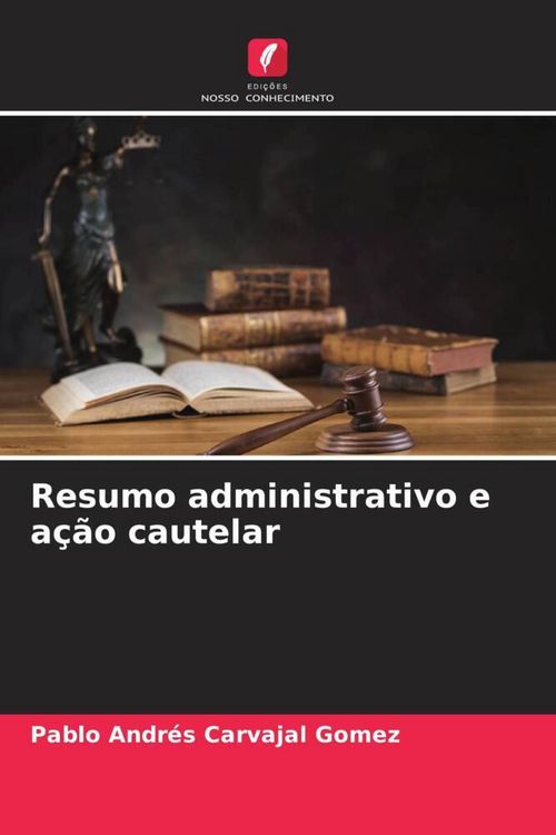 Produktbild: Resumo administrativo e a&ccedil;&atilde;o cautelar