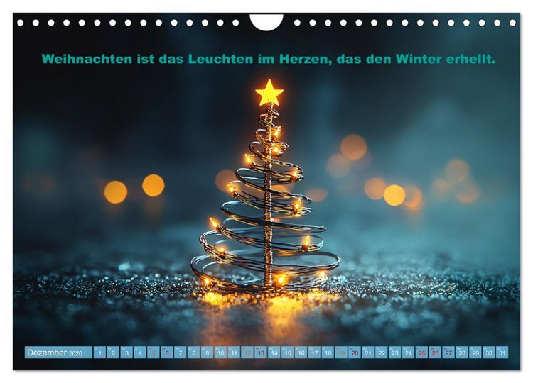 Produktbild: Wortperlen (Wandkalender 2026 DIN A4 quer), CALVENDO Monatskalender