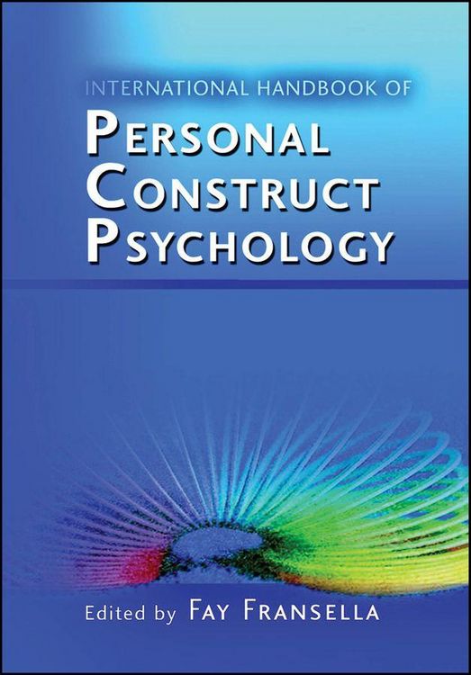 Produktbild: International Handbook of Personal Construct Psychology