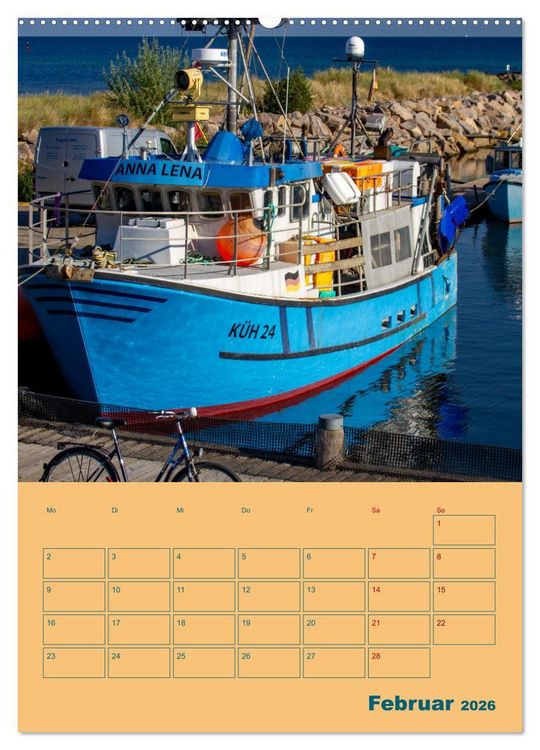 Produktbild: Ostseebad K&uuml;hlungsborn Terminplaner (Wandkalender 2026 DIN A2 hoch), CALVENDO Monatskalender